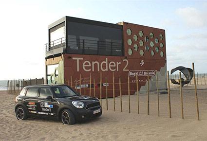 فندق Tender2 البلجيكي المعلّق لتجربة استثنائية 